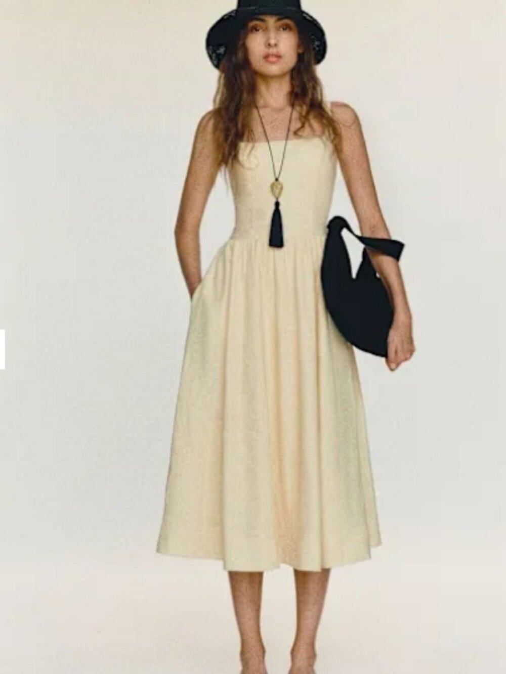 Janu Linen Dress Yellow